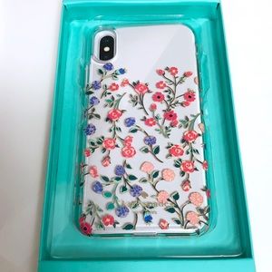 Kate spade flowers iPhone X case